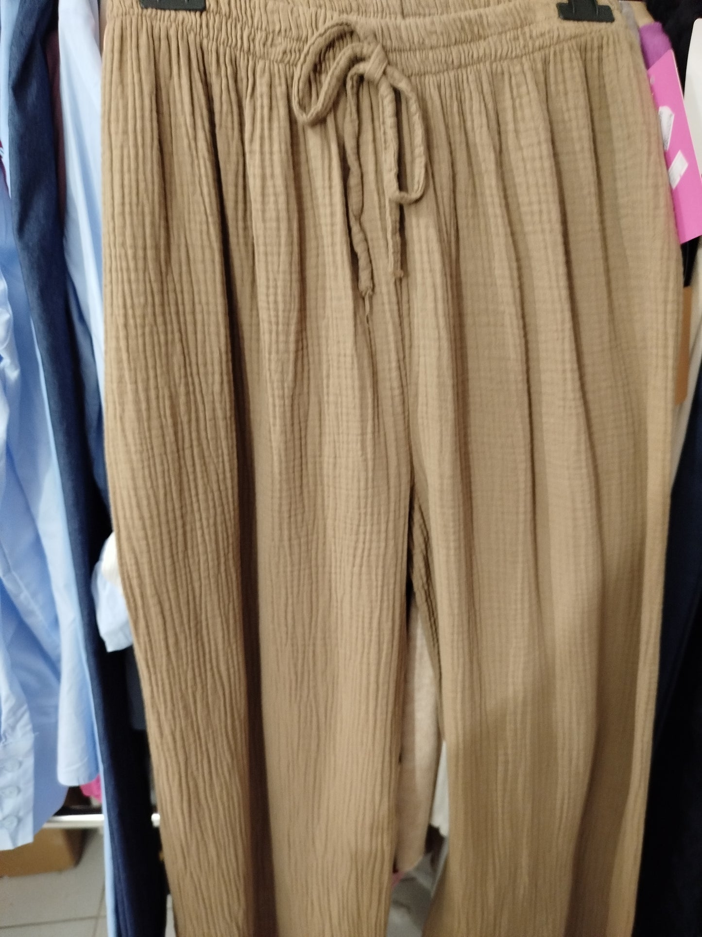 Pantalon gaze de coton