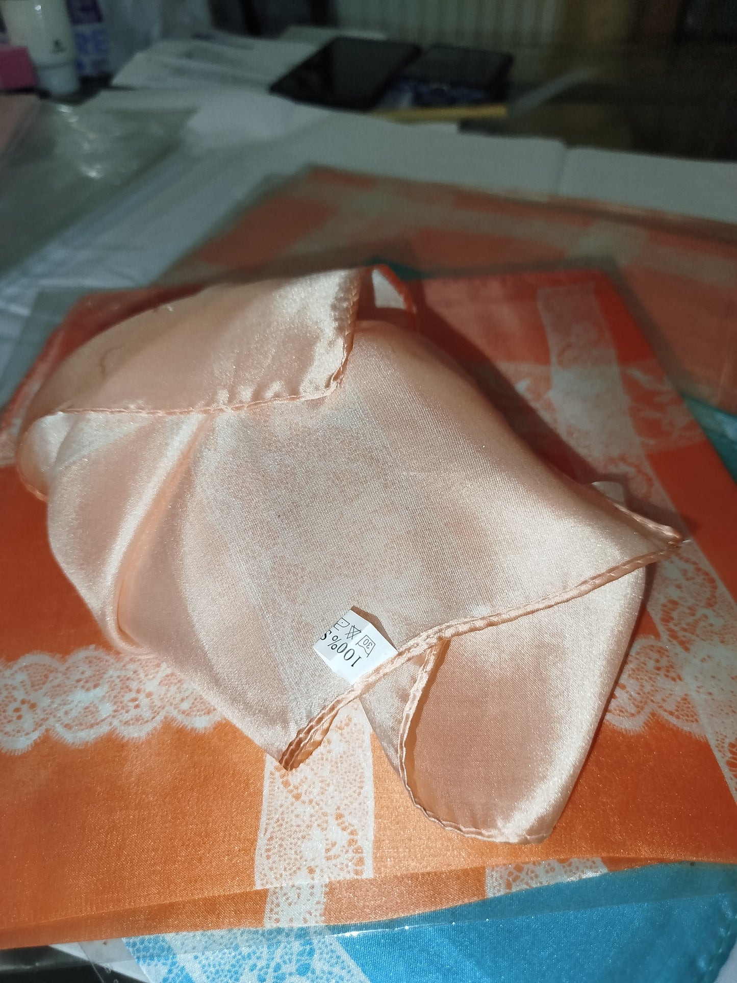 Carré soie foulard